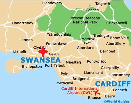 UFO spotted over Swansea, Wales?