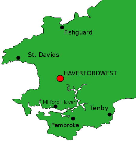 Haverfordwest, Pembrokeshire.