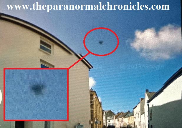 UFO captured over Haverfordwest, Wales?