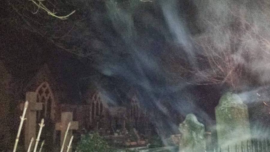 Is this is a paranormal occurrence or does it have a plausible explanation? Picture taken and used by with permission from Kathryn Ashworth.