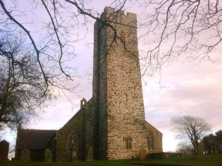 Steynton Church is by the roadside where the chilling spectre is said to be seen? is there a connection?