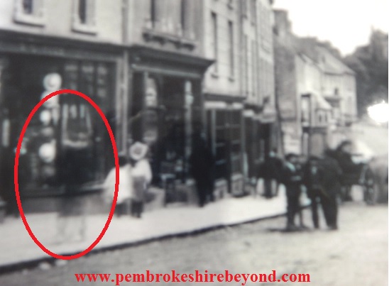 The Pembroke Ghost. Thanks to www.pembrokeshirebeyond.com